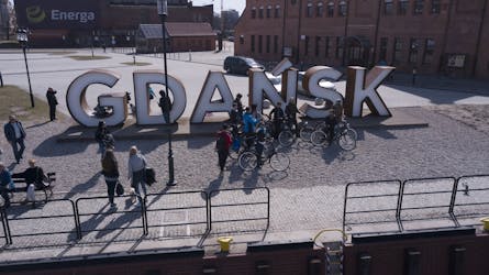 Tour privé à vélo de 4 heures à Gdansk